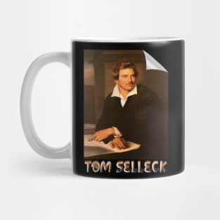 vintage colorfull tom selleck poster super old 1 Mug